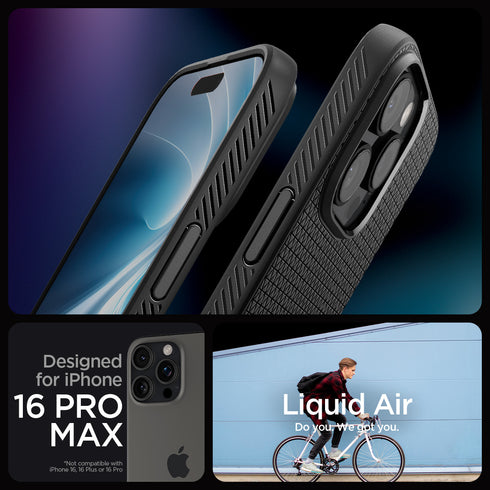 Spigen Funda para iPhone 16 Series – Liquid Air